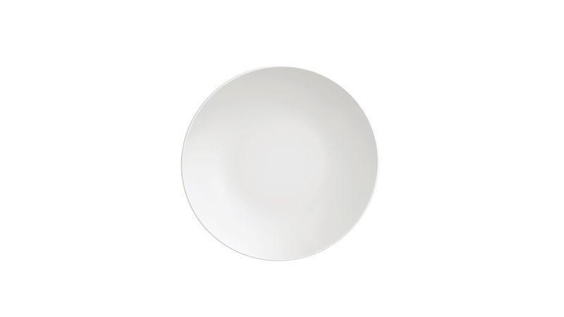 Imagem de Prato Sobremesa Jacqueline Porcelana Branca 19 cm Tramontina Branco