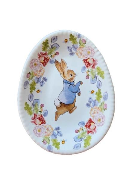 Imagem de Prato Sobremesa Oval Coelho Peter Rabbit Luiz Salvador 6Uni