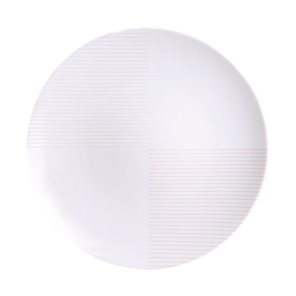 Imagem de Prato Sobremesa Tramontina Grid Porcelana Decorada 21cm