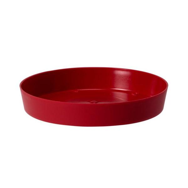 Prato West Garden Veneza Vermelho Escuro - Tamanho 23 Imagem de Prato West Garden Veneza Vermelho Escuro - Tamanho 23