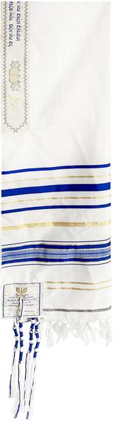 Imagem de Prayer Shawl Holy Land Market The Messiah Tallit para homens