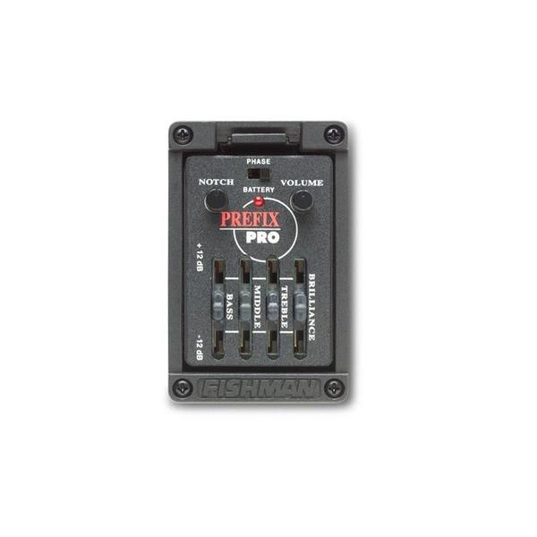 Pré Equalizador Fishman Prefix Pro Piezo 3.2mm Amplificador Matp01 Imagem de Pré Equalizador Fishman Prefix Pro Piezo 3.2mm Amplificador Matp01