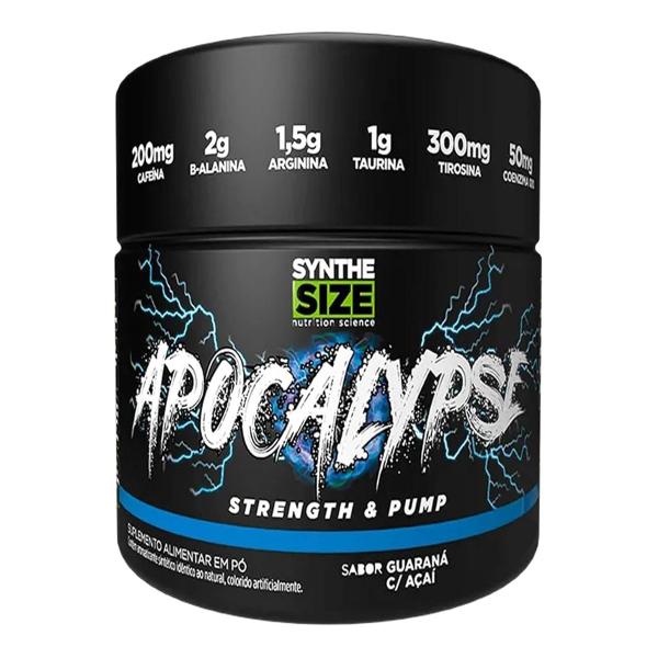 Imagem de Pré Treino Apocalypse Sabor Açaí Com Guaraná 300g Synthesize