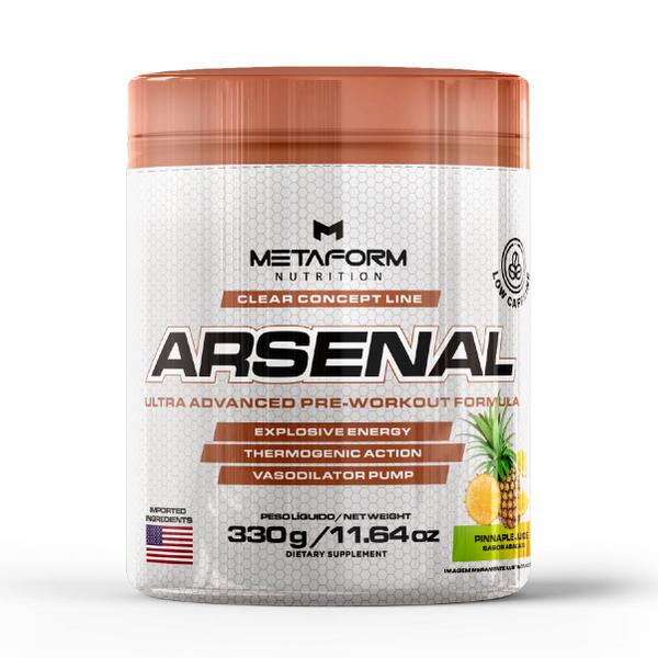 Imagem de Pré Treino Arsenal 330g Metaform Nutrition