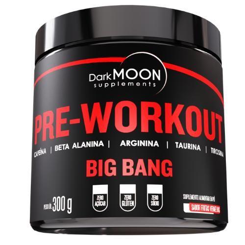 Imagem de Pré Treino Big Bang Frutas Vermelhas 300g - DarkMoon