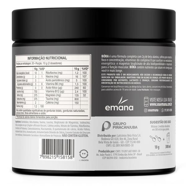 Pré Treino Bora Emana Suplemento Alimentar Gengibre 300g Imagem de Pré Treino Bora Emana Suplemento Alimentar Gengibre 300g