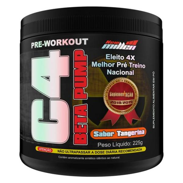 Pré Treino C4 Beta Pump 225g New Millen - Original Imagem de Pré Treino C4 Beta Pump 225g New Millen - Original