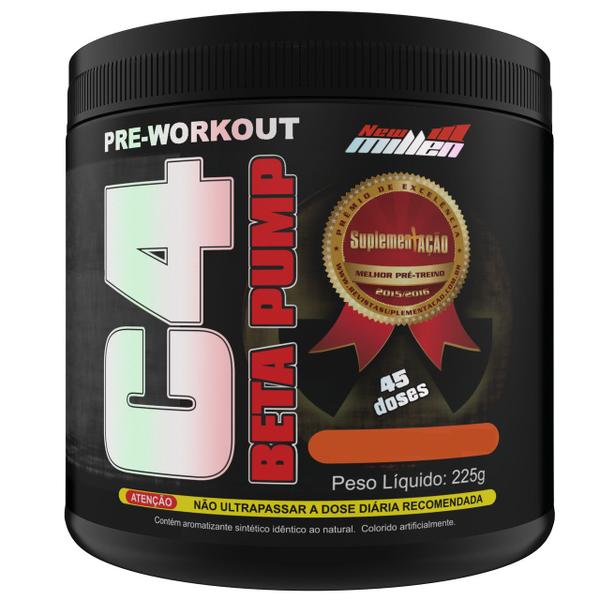 Pré-Treino C4 Beta Pump - Energia e Estímulo Intenso - New Millen Imagem de Pré-Treino C4 Beta Pump - Energia e Estímulo Intenso