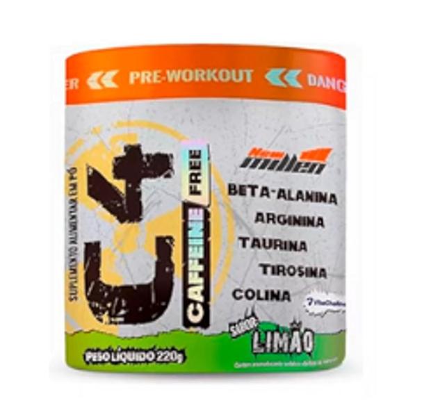 Pré Treino C4 Caffeine Free Com Colina 220g - New Millen (Limão) Imagem de Pré Treino C4 Caffeine Free Com Colina 220g - New Millen (Limão)