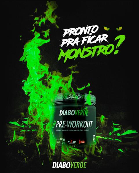 Imagem de Pre Treino Diabo Verde Pre-Workout 300g