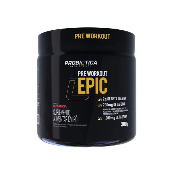 Imagem de Pre treino epic probiotica 300g melancia