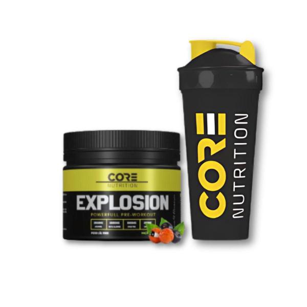 Imagem de Pré Treino Explosion 150G + Coqueteleira Core Nutrition