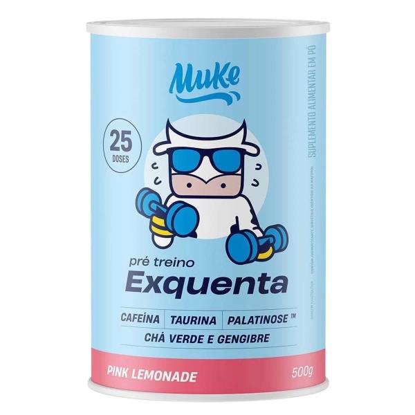 Imagem de Pré Treino Exquenta  (500g) Sabor Pink Lemonade - Muke +Mu