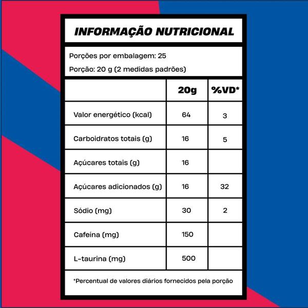 Imagem de Pré Treino Exquenta +Mu Performance  Amora