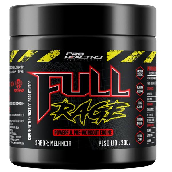 Imagem de Pré Treino Full Rage Pote 300g - Pro Healthy