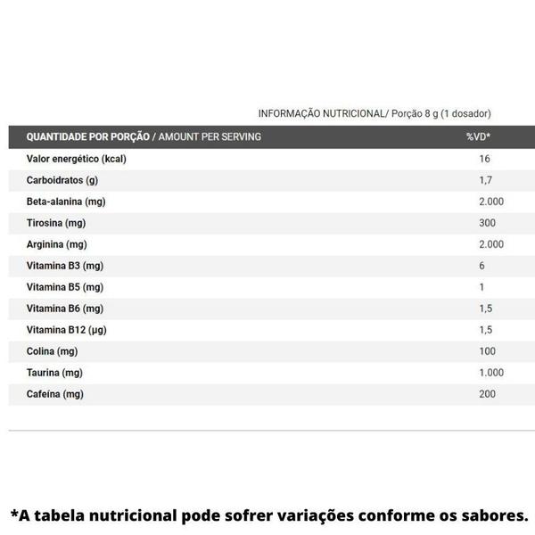 Imagem de Pré Treino Huger Pré-Workout (320g) Integralmedica