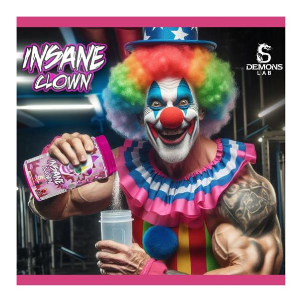 Imagem de Pré Treino Insane Clown 350g  Demons lab