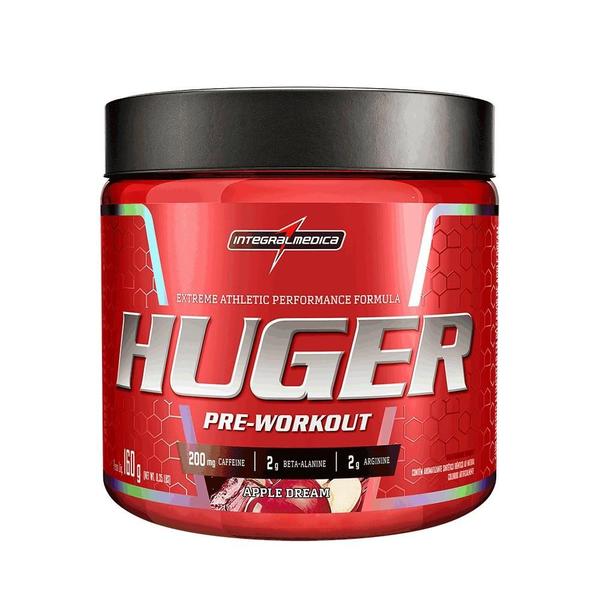 Imagem de Pré Treino Integralmedica Huger Bubble Gum 160g