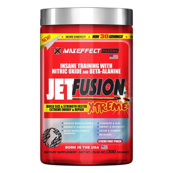 Imagem de Pré-Treino JetFusion Xtreme MaxEffect FruitPunch Frutas 300g