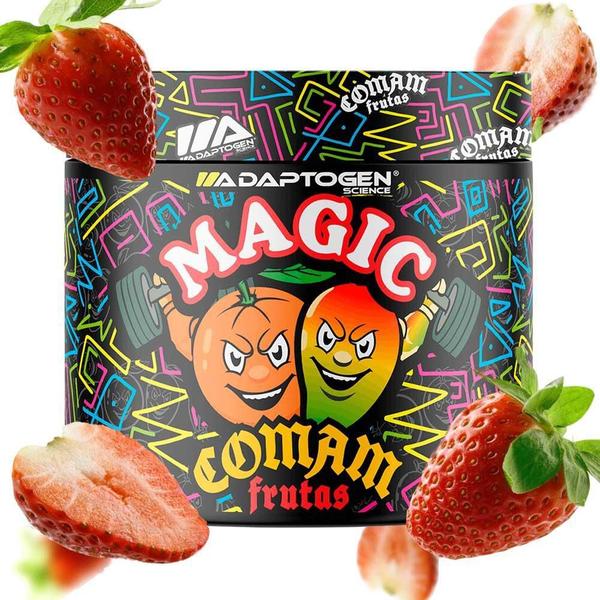 Imagem de Pré Treino Magic Comam Frutas 183G Adaptogen Morango