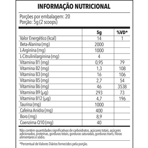Pre Treino Nuclear Rush 100g com Vários Sabores - BodyAction Imagem de Pre Treino Nuclear Rush 100g com Vários Sabores