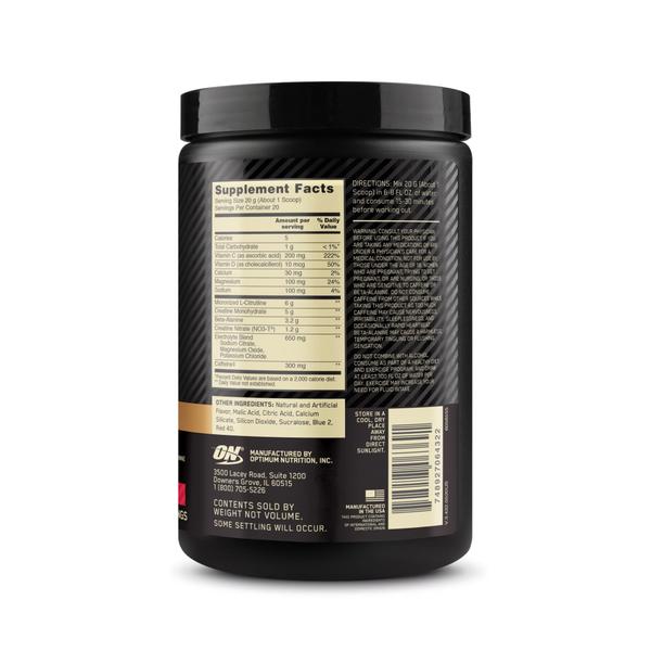 Imagem de Pré-treino Optimum Nutrition Gold Standard Advanced 20 Serv