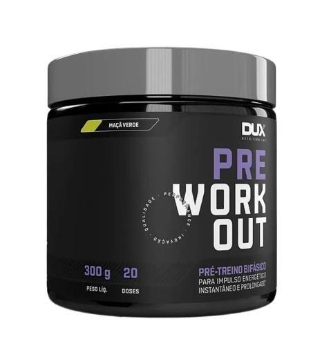 Imagem de Pré Treino Pre Work Out Maçã Verde 300g Dux Nutrition