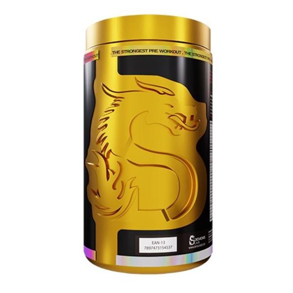 Imagem de Pre Treino Psichotic Demon Gold 500g Luva Taurene Demons Lab