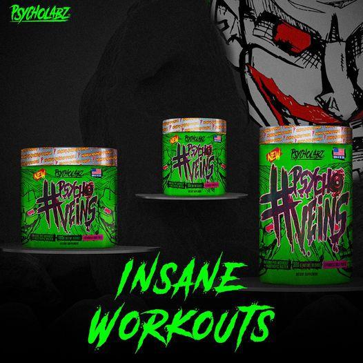 Imagem de Pre-Treino Psycho Veins 150g - Psycho Labz