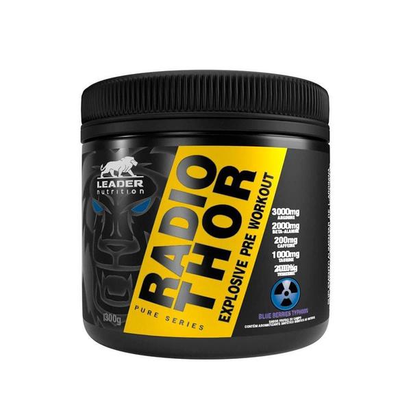 Imagem de Pré-Treino Radio Thor Blueberry 300G Leader Nutrition