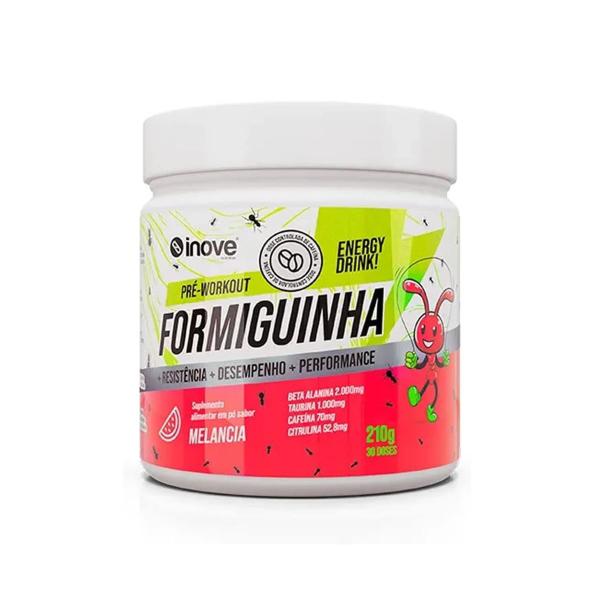 Imagem de Pré Treino Sabor Melancia Formiguinha 210g Inove Nutrition