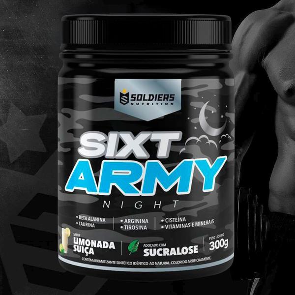 Imagem de Pré-Treino Sixt Army Nigth 300g - Soldiers Nutrition