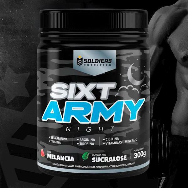 Imagem de Pré-Treino Sixt Army Nigth 300g - Soldiers Nutrition