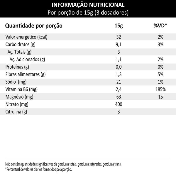 Imagem de Pré Treino Super Beet  - Sabor Beterraba e Melancia  300g  Xtratus Endurance