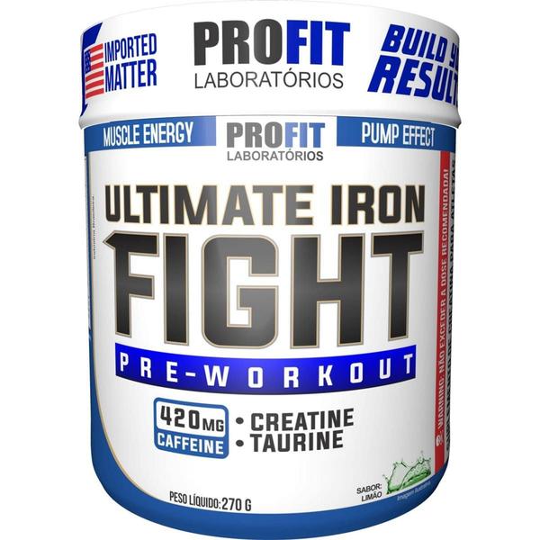 Imagem de Pré Treino Ultimate Iron Fight 270g - Profit