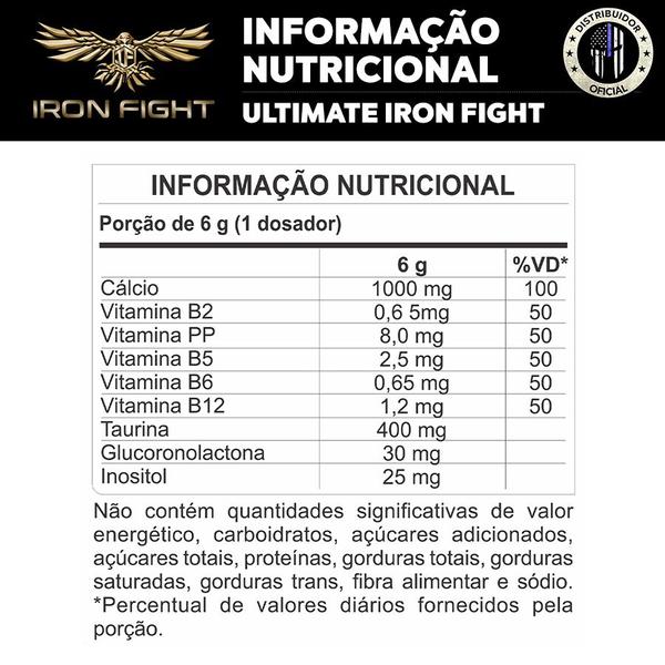 Imagem de Pré-treino Ultimate Iron Fight - Pote 270g - Profit