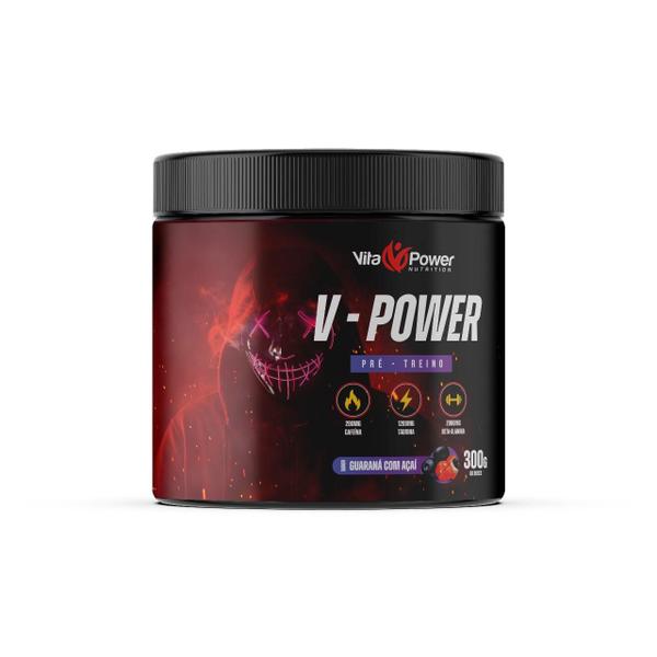 Imagem de Pré-treino V-Power 300g - Aumente Sua Força e Resistência  Vita Power