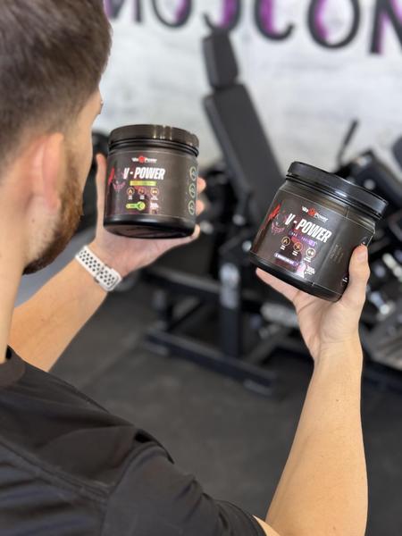 Pré-treino V-Power 300g - Aumente Sua Força e Resistência Vita Power Imagem de Pré-treino V-Power 300g - Aumente Sua Força e Resistência Vita Power
