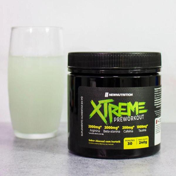 Imagem de Pré-Treino Xtreme 240G Newnutrition Abacaxi Com Hortelã