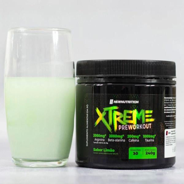 Imagem de Pré-Treino Xtreme 240G Newnutrition Limão