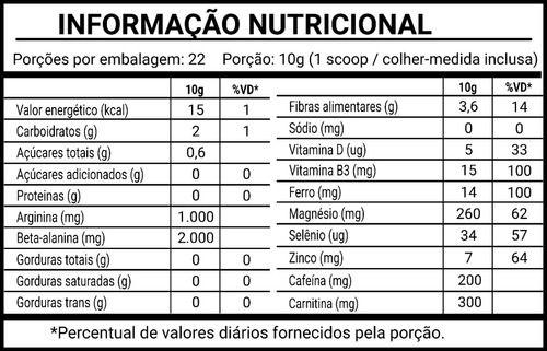 Imagem de Pre Workout 2 X 220g Puravida