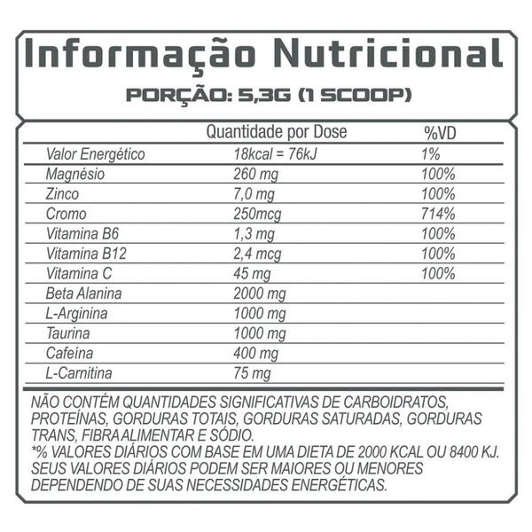 Imagem de Pre Workout Focus (318g) - Sabor: Maçã Verde