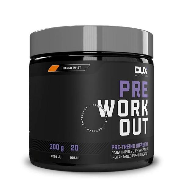 Pre Workout Original (300g) - Sabor: Mango Twist - Dux Nutrition Imagem de Pre Workout Original (300g) - Sabor: Mango Twist