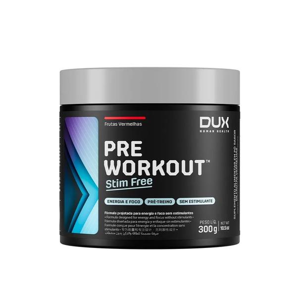 Imagem de Pre Workout Stim Free Pote 300g - Dux Human Health