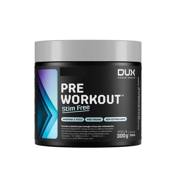 Imagem de Pre Workout Stim Free Pote 300g - Dux Human Health