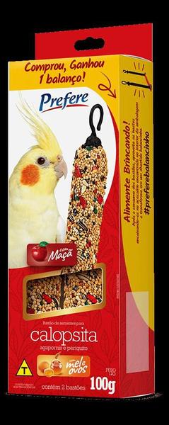 Prefere bastão calopsita maçã 100g Imagem de Prefere bastão calopsita maçã 100g