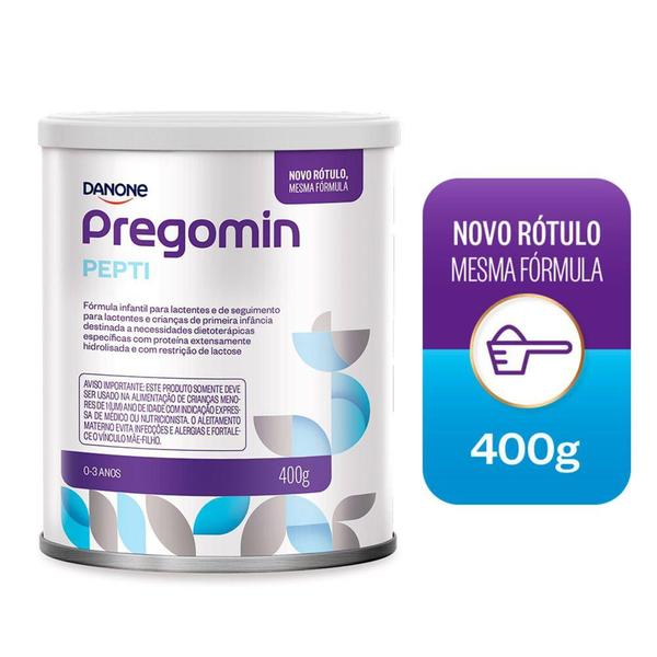 Pregomin Pepti Fórmula Infantil 400g Imagem de Pregomin Pepti Fórmula Infantil 400g