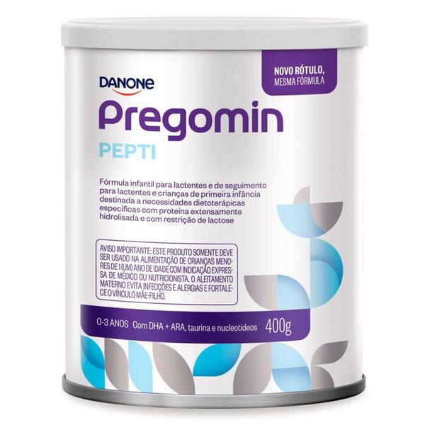 Pregomin Pepti Fórmula Infantil 400g Imagem de Pregomin Pepti Fórmula Infantil 400g