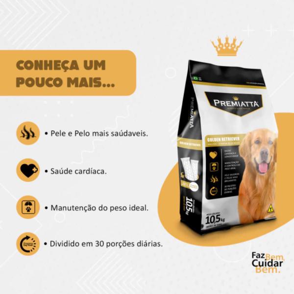 Imagem de Premiatta Golden Retriever Adultos 10.5 Kg