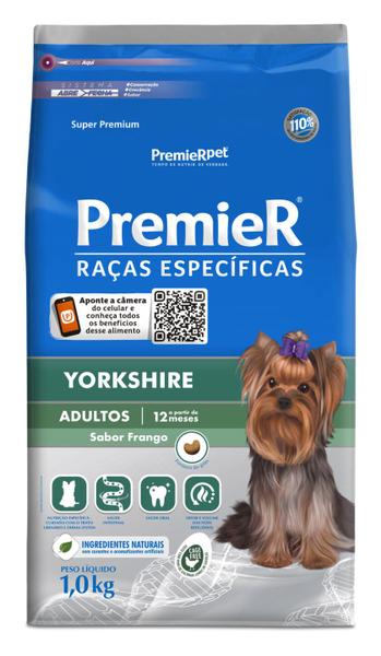 Imagem de Premier cães raças específicas yorkshire adultos sabor frango 1kg